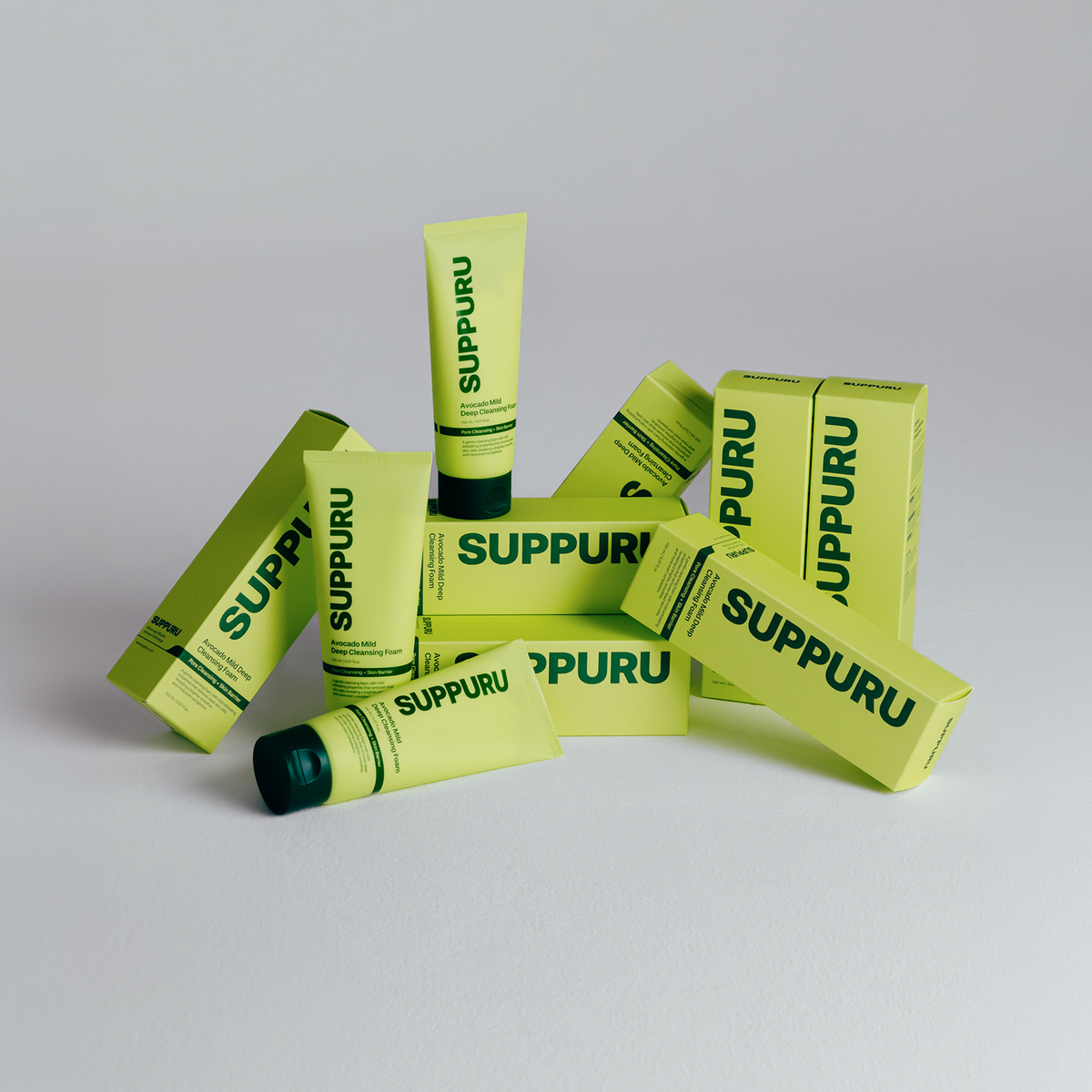 SUPPURU Avocado Mild Deep Cleansing Foam 150ml